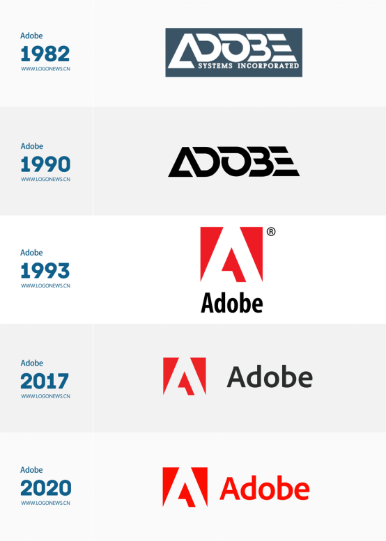 Adobe更新LOGO，包括所有产品图标！
